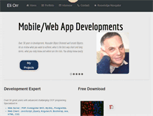 Tablet Screenshot of eliorr.com